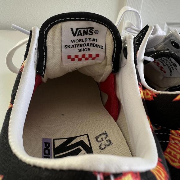 Vans Old Skool Thrasher Magazine Flame - Men/‎ Kid’s 4 - Women’s 5.5 - Skater - Picture 6 of 8